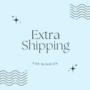 Extra Shipping for Bundles